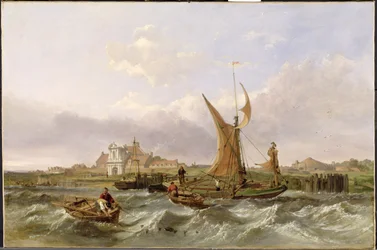 Tilbury Fort - Wind gegen die Flut, 1853